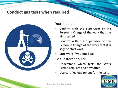 gas testing requirements